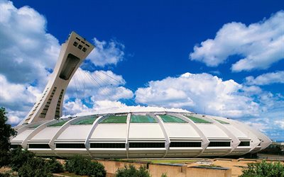 Le Stade, Montreal, Canadian Stadium, Montreal Olympic Stadium, Canada, exterior, Olympic Stadium, CF Montreal Stadium