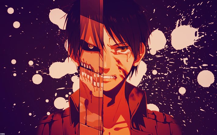 Titan Eren Yeager, manga, Saldırı