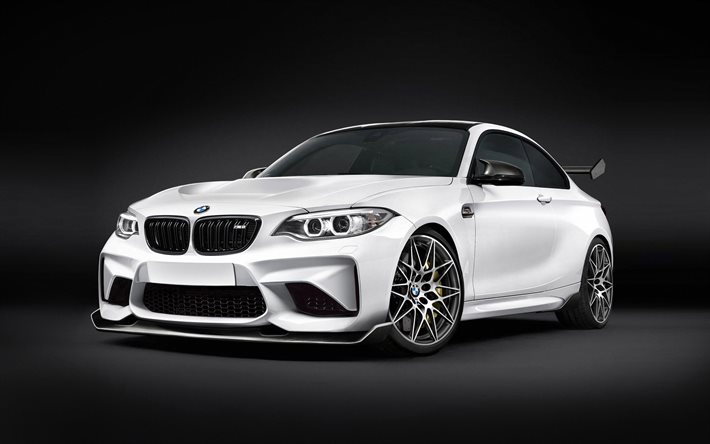Alpha-N Performances, tuning, 2016, la BMW M2, un coupé, sportcars, blanc bmw