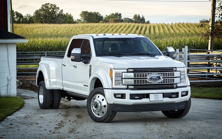 Ford F-450, Super Duty, 2016, pickup truck, large SUV
