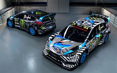 Ford Focus RS RX, 2016, Ford, Rallye Ken Block Ford