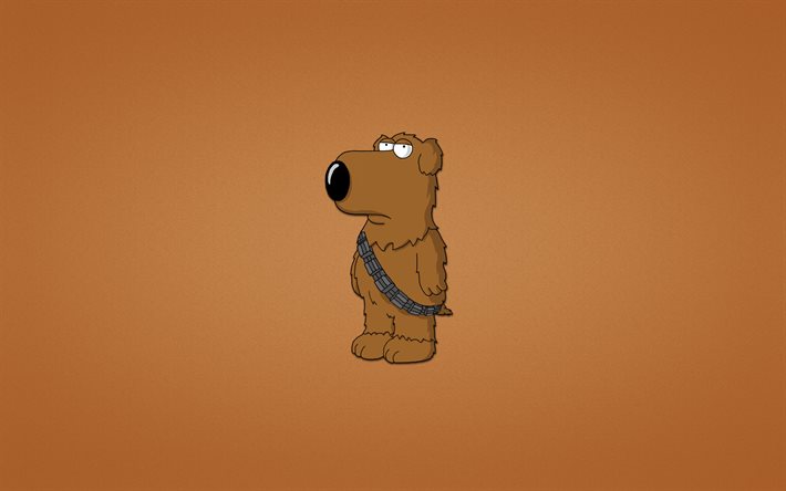 Brian, le chien, les Griffons, family guy, star wars
