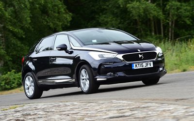 DS 5, road, 2016 cars, UK-spec, french cars, 2016 DS 5
