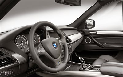 4k, BMW X5 xDrive50i M Sport Package, interior, 2011 cars, E70, BMW X5 inside, BMW X5 E70, 2011 BMW X5, german cars, BMW E70, BMW