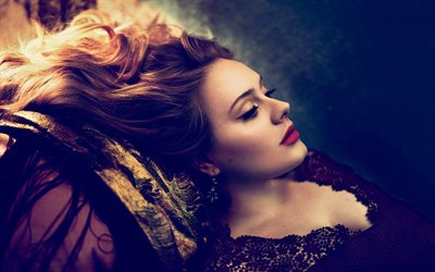 Adele, la cantante, sesión de fotos, Moda, belleza