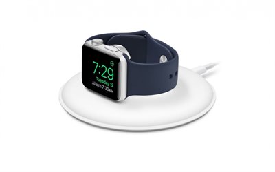 Apple de la puissance aérienne, smartwatch, chargeur sans fil, nouvelles technologies