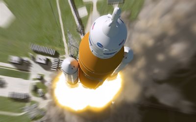 أوريون, المركبة الفضائية, ناسا, أوريون mpcv, سفينة الفضاء تقلع