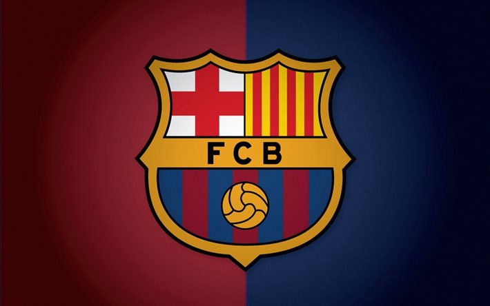 fc barcelona, logotyp, fan art
