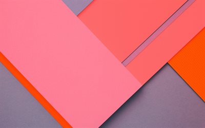 diseño de material rosa púrpura, 4k, fondo abstracto de líneas rosadas, fondo geométrico rosa púrpura, abstracción de líneas, fondo de diseño de materiales