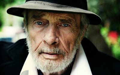 Merle Haggard, singer, country music, celebrities, photograph, old man