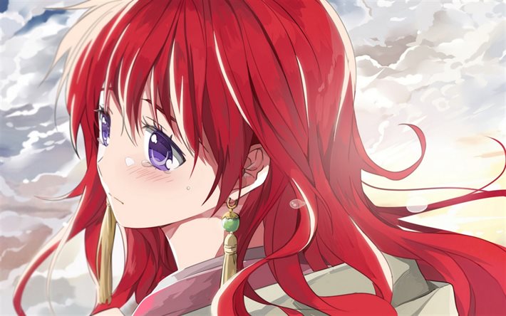 Yona, manga, anime kız, Akatsuki hayır Yona