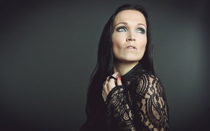 Tarja Turunen, cantante, bruna, 2016, Nightwish, trucco, viso