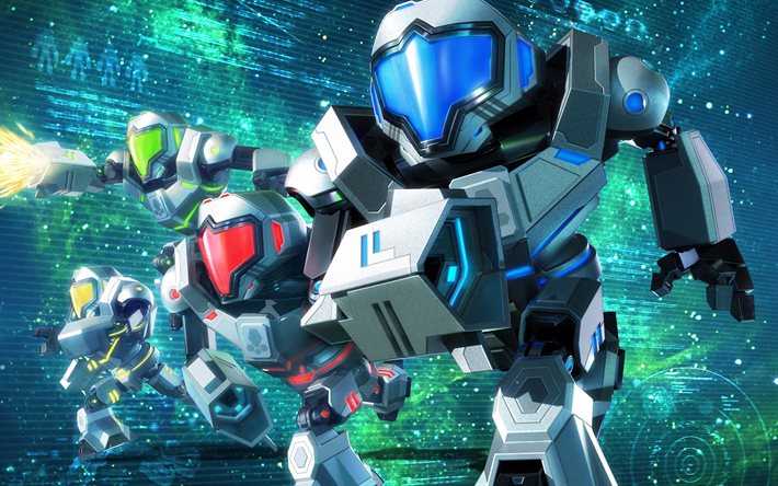 Metroid प्रधान संघ के बल, शूटर 2016, रोबोट