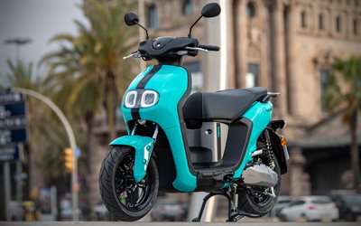 Yamaha NEOs, 4k, electric scooters, 2023 bikes, scooters, NEO Electric Scooter, Yamaha