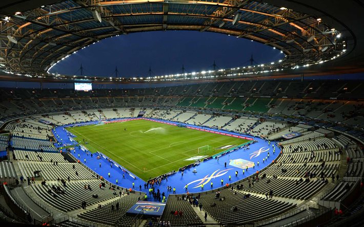 El fútbol, la eurocopa 2016, Francia 2016 en el estadio Stade de France, Saint-Denis, París, Francia
