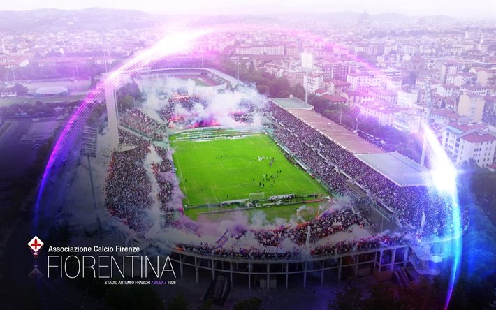 football, stade de football, l'ACF Fiorentina, Stadio Artemio Franchi, Serie A, Italie