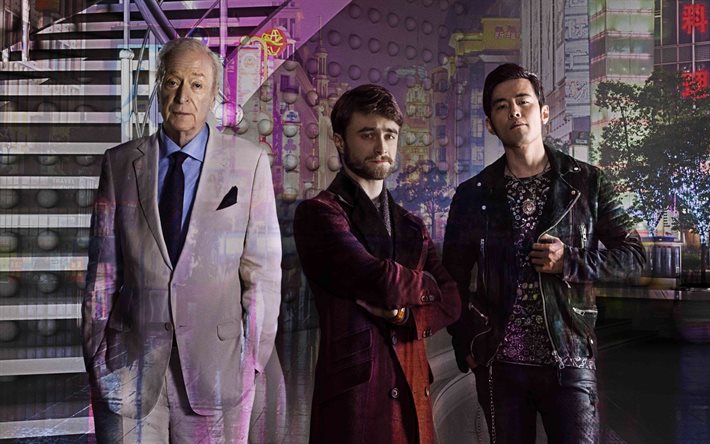 now you see me 2, 2016, action, thriller, komedi, jay chou, michael caine, daniel radcliffe