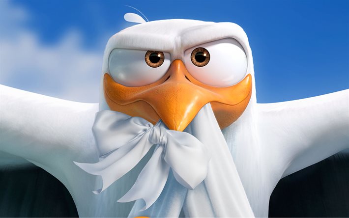 Eagle, 2016, animation, Storks