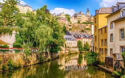 Estate, Lussemburgo, Granducato di toscana, fiume, Sauer