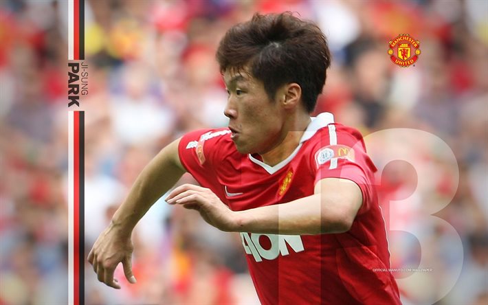 Park Ji-sung, il calciatore, fan art, Manchester United, stelle del calcio