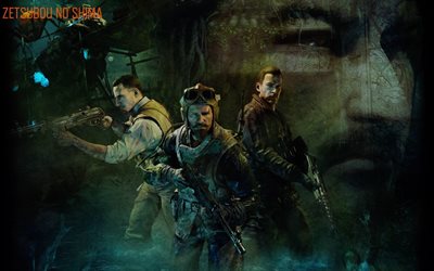 Call of Duty 3, Black ops, Zetsubou No Shima, oyun, poster