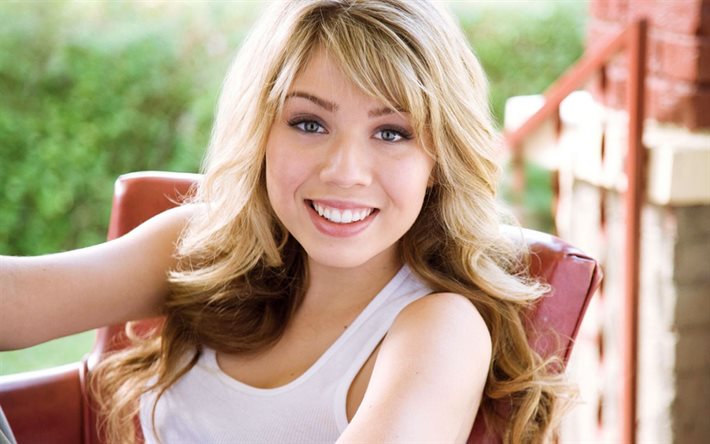 Jennette McCurdy, actress, singer, 2016, girls, blonde
