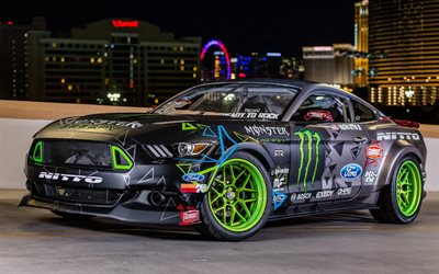 Ford Mustang RTR, 2016 voitures, supercars, tuning, Ford