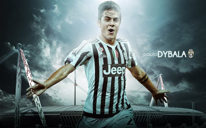 Paulo Dybala, fan art, footballers, Serie A, Juventus