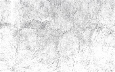 texture muro bianco, 4k, texture grunge bianco, sfondo muro bianco, texture muro, texture pietra, sfondo pietra bianca