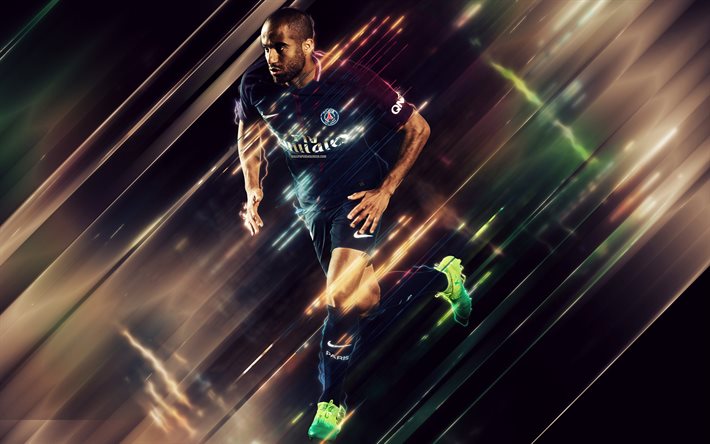 Lucas Moura, PSG, Brazilian footballer, attacking midfielder, Paris Saint-Germain