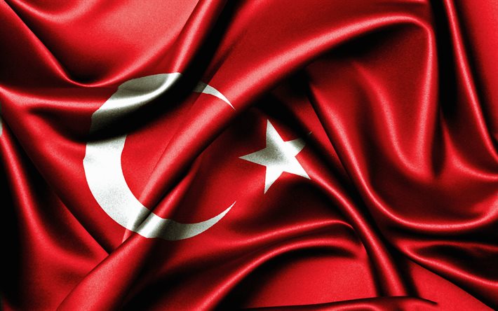 तुर्की झंडा, रेशम झंडे, तुर्की प्रतीक, झंडा तुर्की के, लाल झंडा, साटन झंडा, तुर्की, झंडे