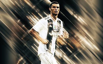 Cristiano Ronaldo, CR7, ストライカー, ユベントスFC, ポルトガル語フットボーラー, イタリアエクストリーム-ゾー, トリノ, イタリア, ゃ, Ronaldo