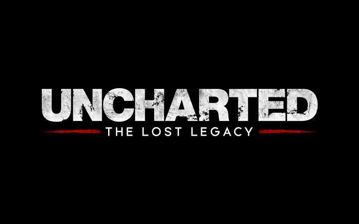 Uncharted The Lost Legacy, 2016, logo, 4k