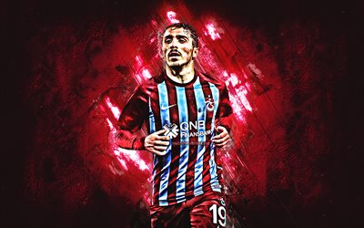 Abdulkadir Omur, grunge, Trabzonspor, purple stone, Turkish footballers, soccer, Omur, Turkey, football