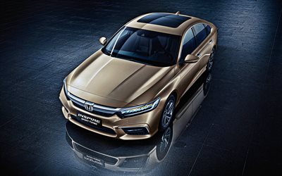 Honda Inspire Sport Turbo, 2018, exterior, sedán de lujo, la clase de negocios, los coches, los coches Japoneses, Honda