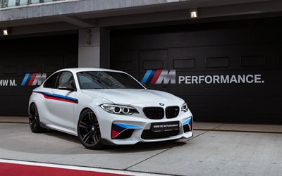 BMW M2, 2017 cars, M Performance, tuning, F87, BMW