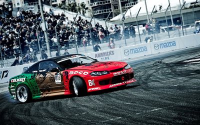 Formula drift, Nissan Silvia, stance, S15, tuning, Nissan