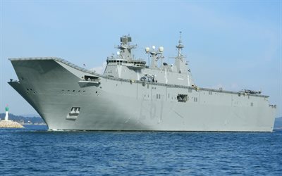 juan carlos i, l 61, spanisches amphibienangriffsschiff, spanische marine, amphibischer angriffsbranche flugzeugträger, spanien
