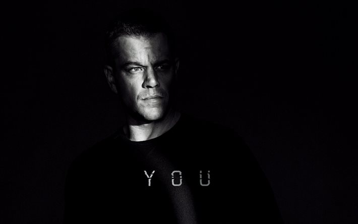 Jason Bourne, gerilim, poster, 2016, aktör, Matt Damon