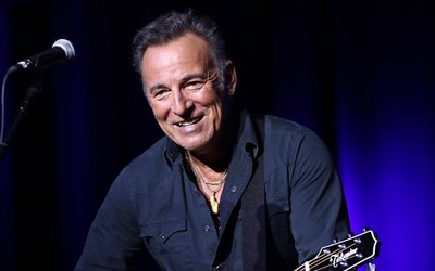 bruce springsteen, 音楽家, セレブ, ギター