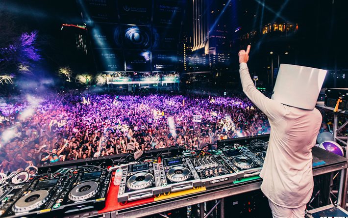 Marshmello, concert, DJ, house progressive