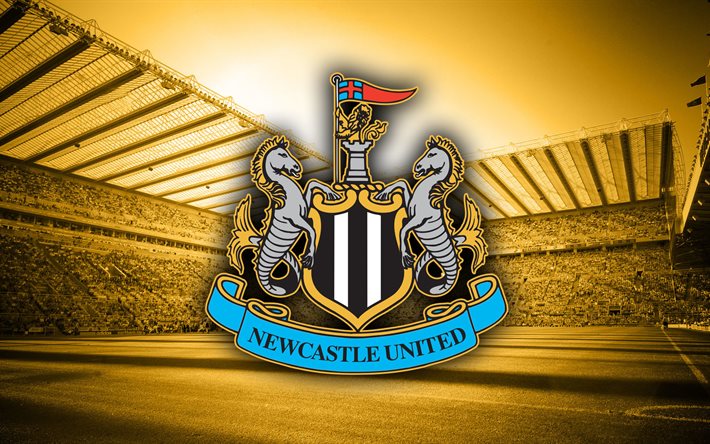 Il Newcastle United, calcio, emblema, stadio, St James Park, Inghilterra