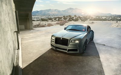 Rolls-Royce Wraith, 2016, Spofec, tuning Rolls-Royce, sport coupe, luxury coupe, tuning