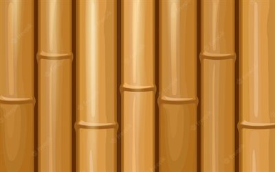texturas de bambu, talos de bambu, texturas vetoriais, bambu marrom, texturas naturais, fundos de bambu