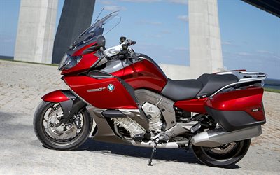 BMW K 1600 GT, side view, K48, 2015 bikes, red motorcycle, 2015 BMW K 1600 GT, BMW K48, german motorcycles, BMW
