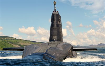 hms victorious, s29, brittisk kärnbåt, ubåt i vanguard klass, kungliga flottan, ubåt, storbritannien