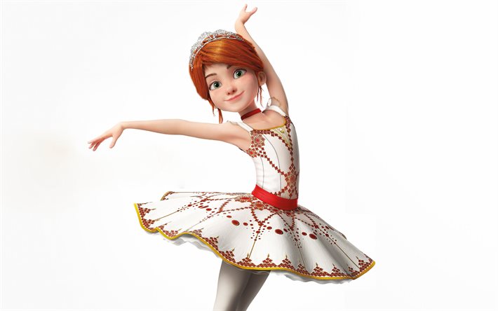 Ballerina, 2016, 3D-animation, Felicie Milliner