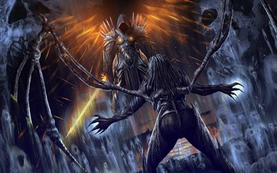 3 Ruhların Diablo III Reaper, canavarlar, Diablo