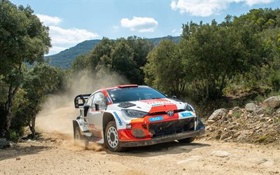 toyota gr yaris rally1, 4k, coches de rally, 2022 coches, xp210, extremo, 2022 toyota gr yaris rally1, toyota coches de rally, los coches japoneses, toyota