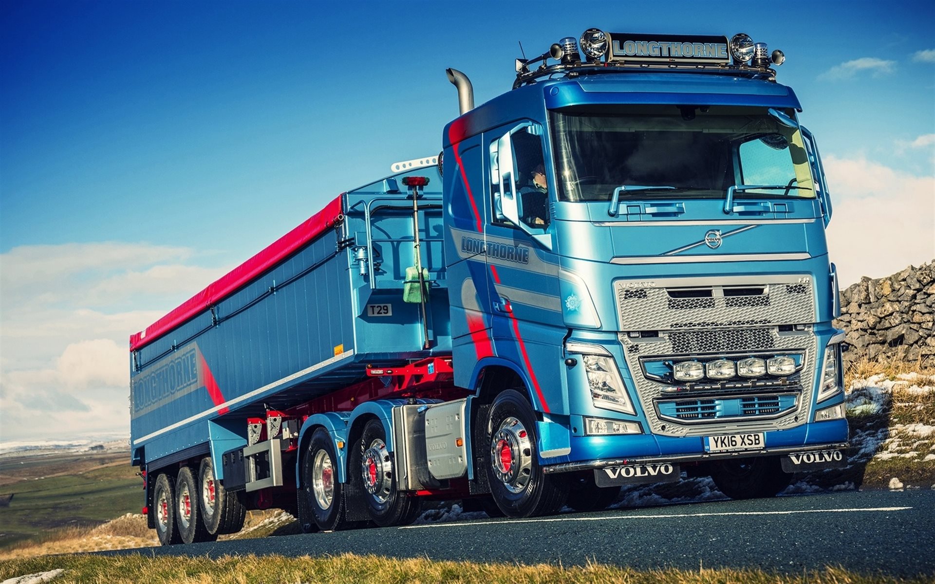 Download wallpapers Volvo FH 540, trucks, tag-axle ...
